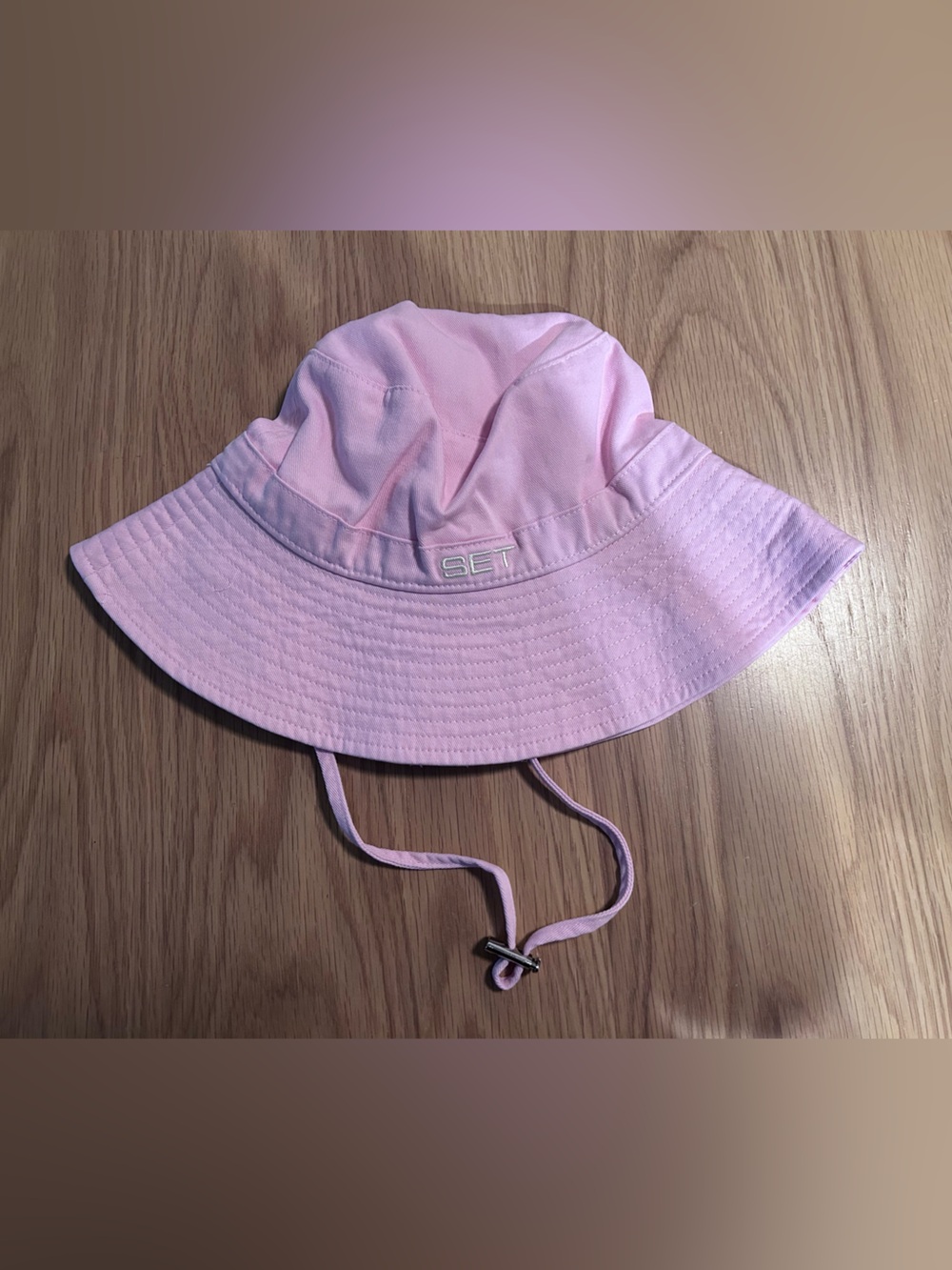 SET Active Limited Edition Cotton Twill Bucket Hat - Saint-Tropez NWT